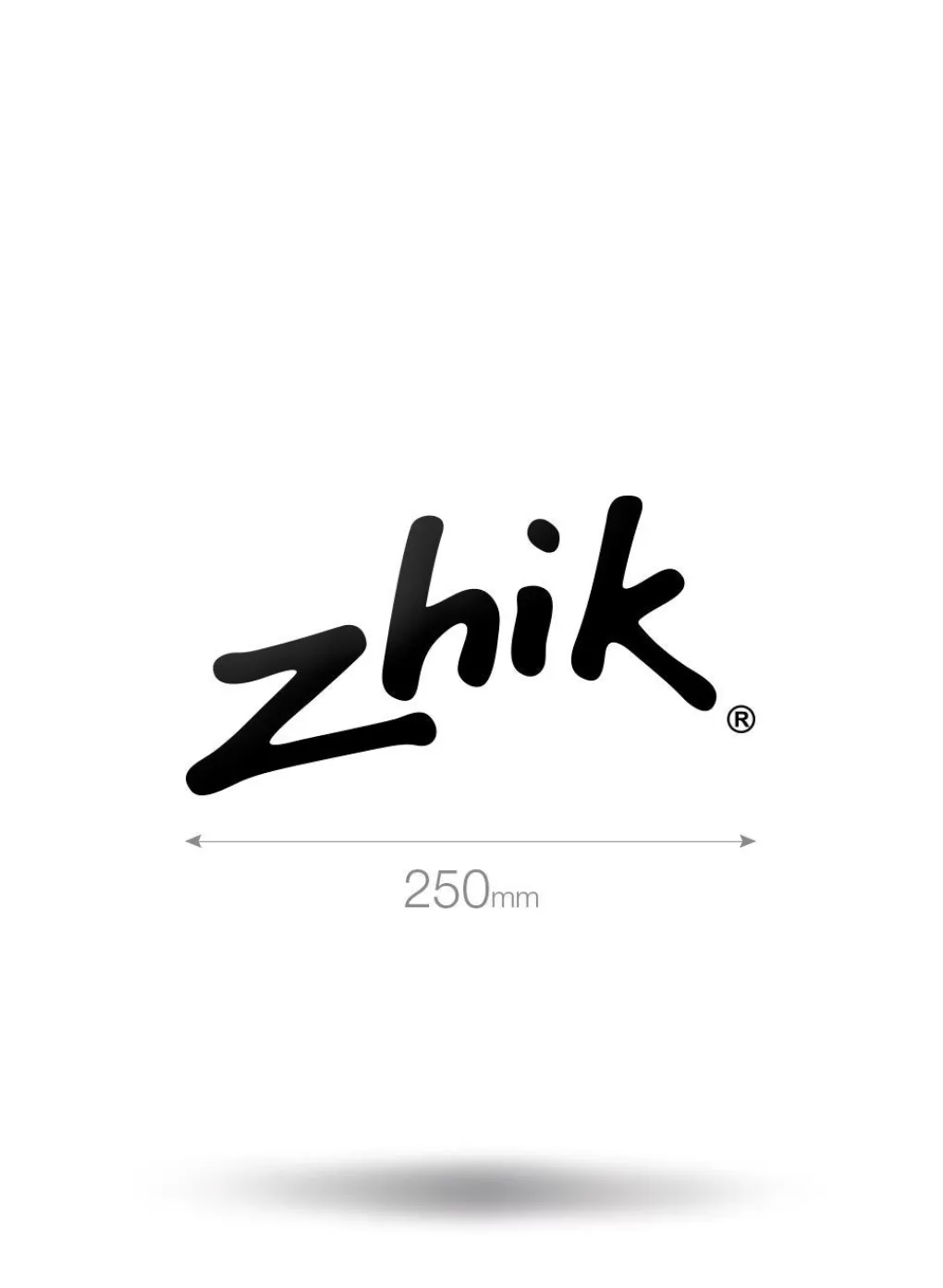 Vrouwen Zhik 250 Mm -Vinylsticker