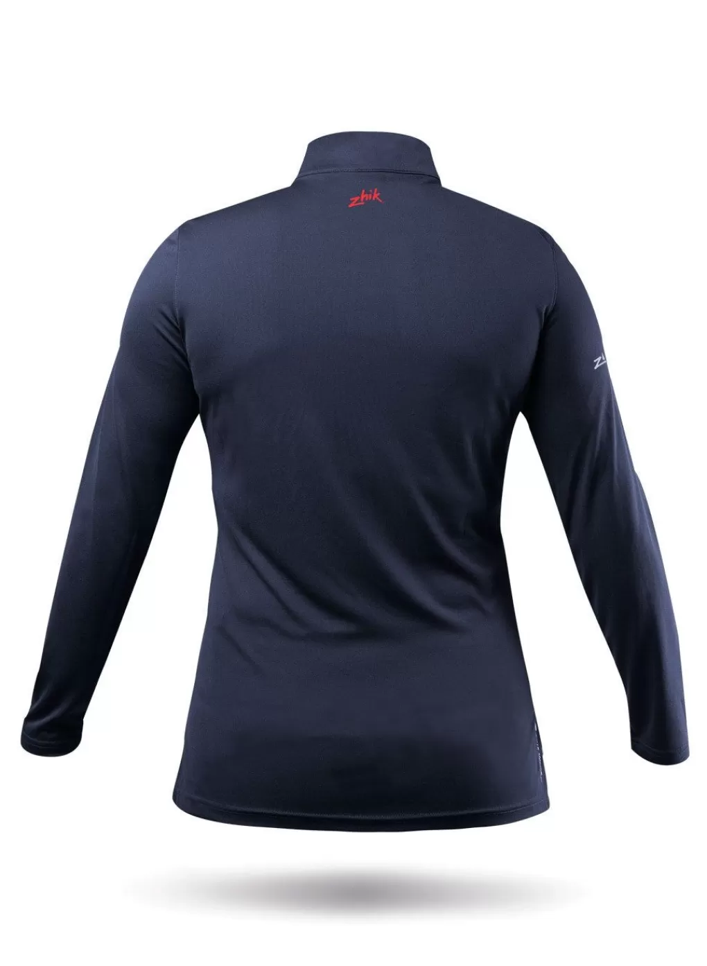 Vrouwen Zhik Dames Uvactive Hoge Kraag 1/4 Zip-Top - Marineblauw