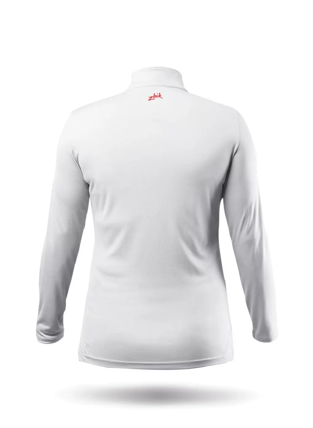 Vrouwen Zhik Dames Uvactive Hoge Kraag 1/4 Zip-Top - Wit