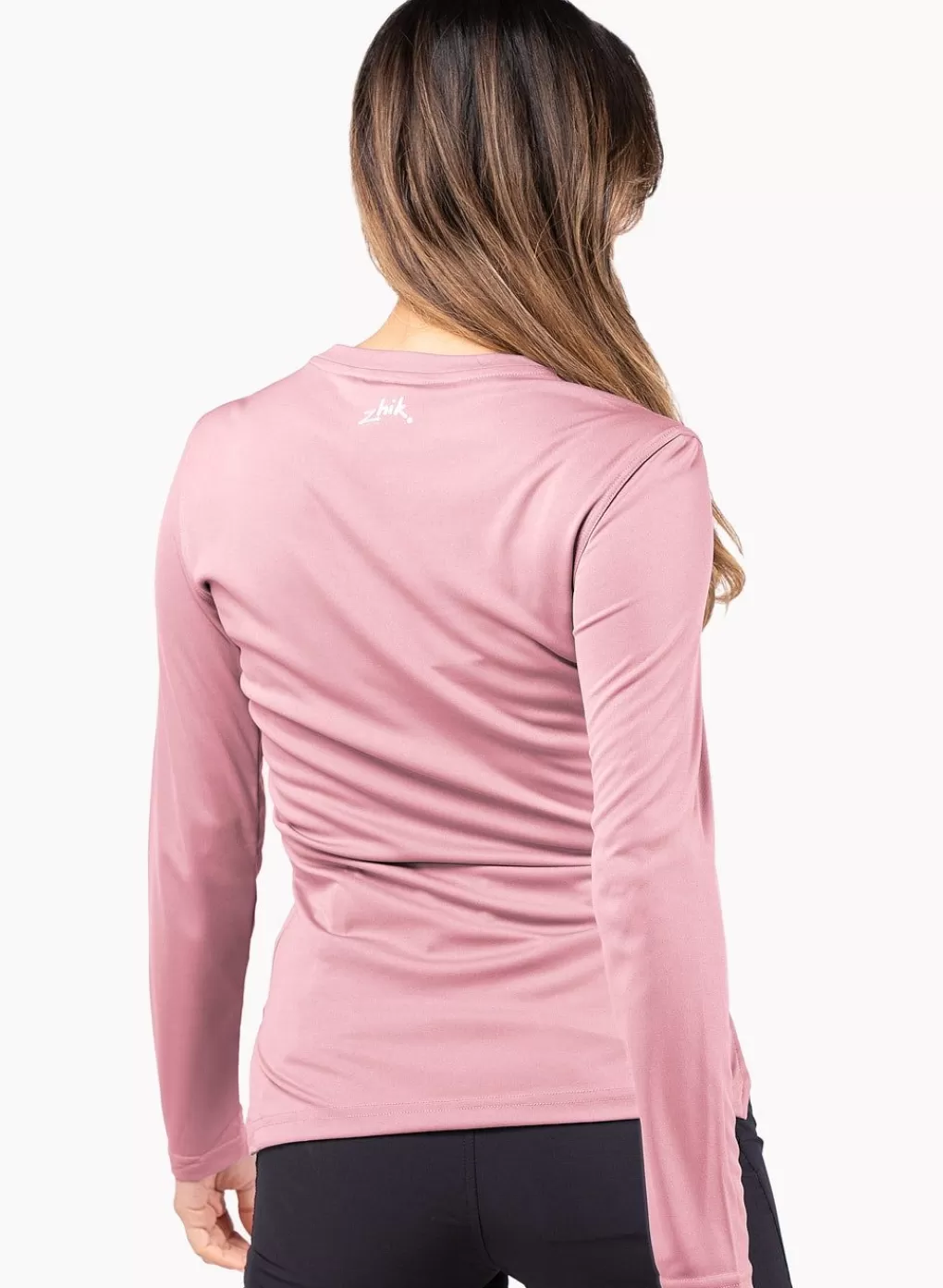 Vrouwen Zhik Dames Uvactive Top Met Lange Mouwen - Roze