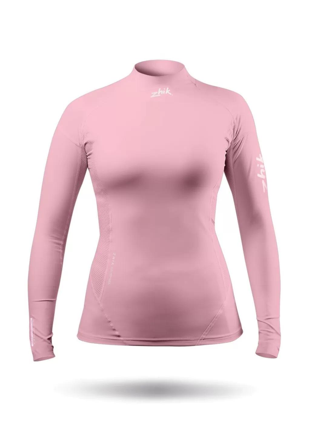 Vrouwen Zhik Eco-Spandex Top Met Lange Mouwen Voor Dames - Roze