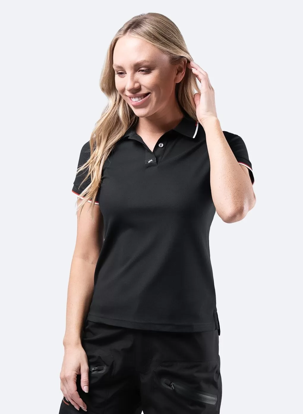 Vrouwen Zhik Elite-Polo Voor Dames - Zwart