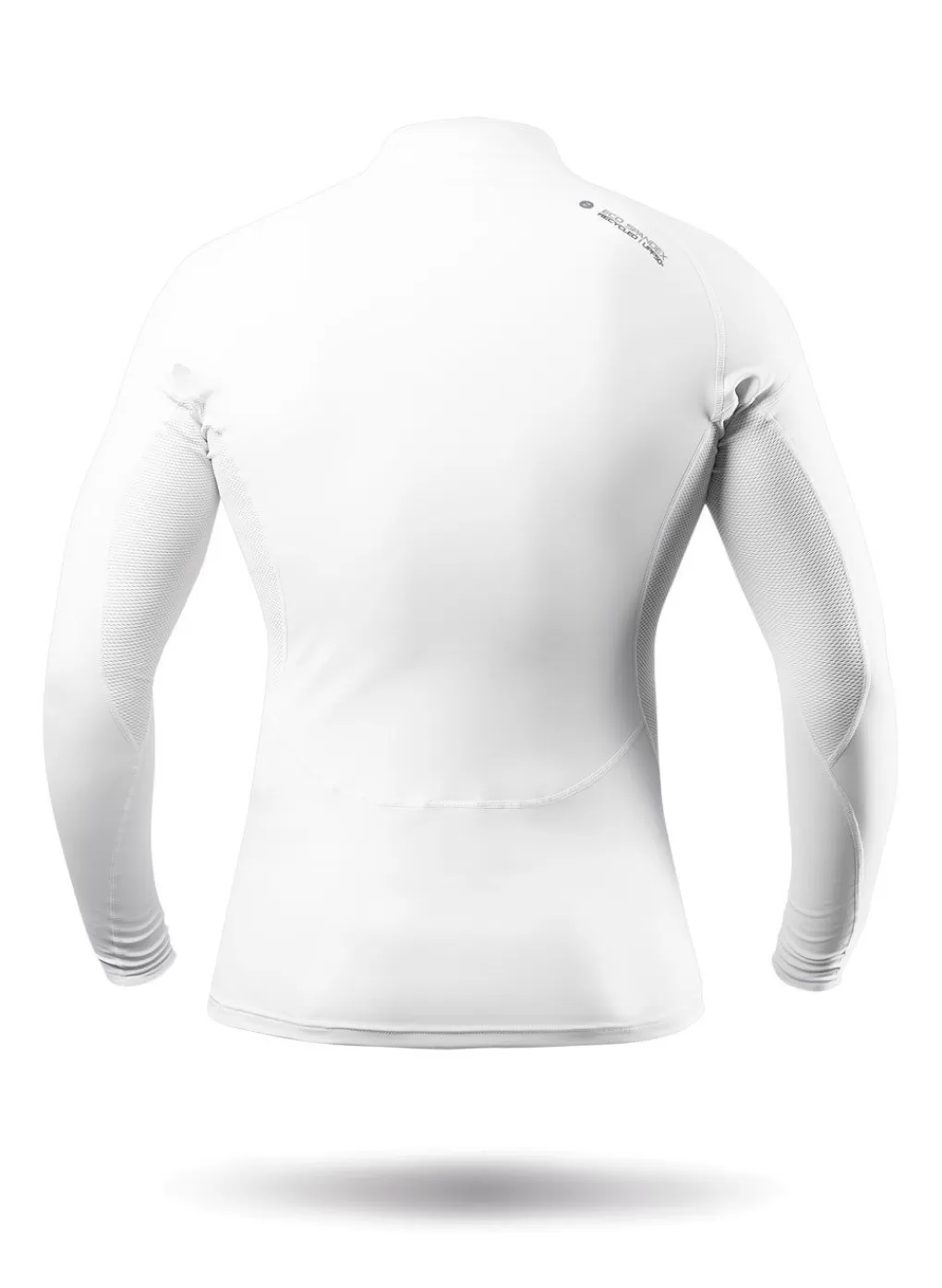 Heren Zhik Heren Witte Eco Spandex Top Met Lange Mouwen