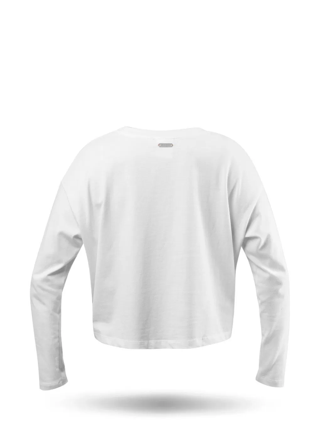 Vrouwen Zhik Katoenen T-Shirt Met Lange Mouwen En Kompasprint Voor Dames