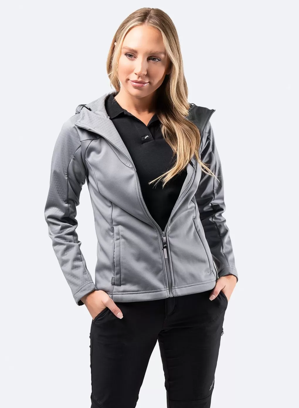 Vrouwen Zhik Tech-Hoodie Voor Dames - Platina