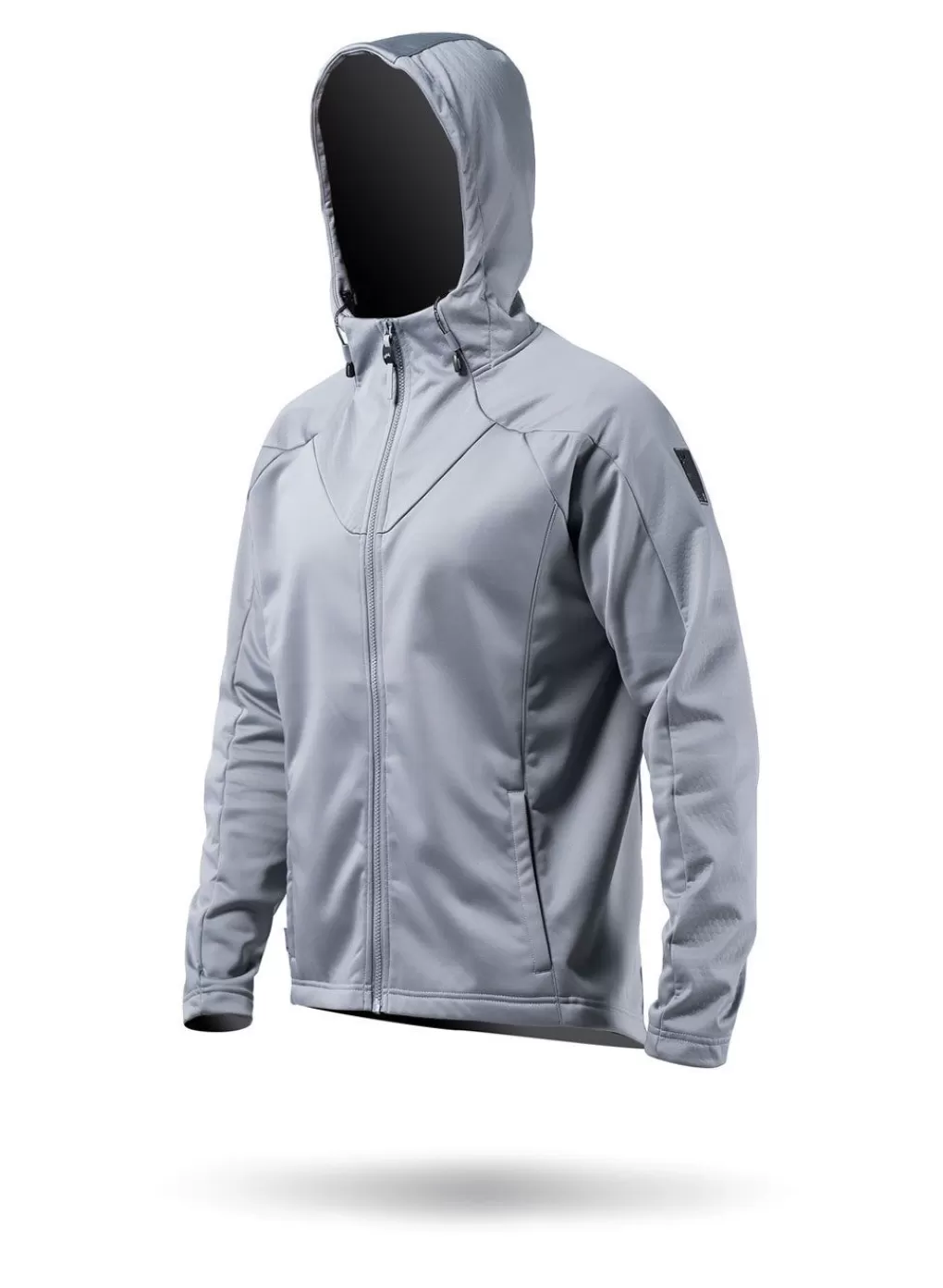 Heren Zhik Tech-Hoodie Voor Heren - Platina